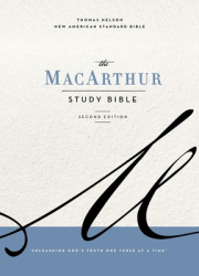 Nasb MacArthur Study Bible 2nd Edition Hardcover Gray Comfort Print Unleashing God s Truth One V 
