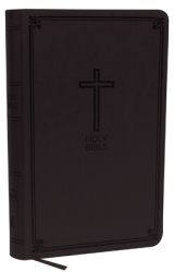 NKJV Deluxe Gift Bible Imitation Leather Gray Red Letter Edition - Thomas Nelson Author 
