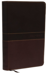 NKJV Deluxe Gift Bible Imitation Leather Tan Red Letter Edition - Thomas Nelson Author 