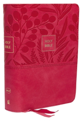 Nkjv Reference Bible Compact Leathersoft Pink Red Letter Edition Comfort Print Holy Bible New 