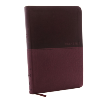 NKJV Value Thinline Bible Large Print Imitation Leather Burgundy Red Letter Edition - Thomas Nels 