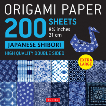 Origami Paper 200 Sheets Japanese Shibori 8 1 4 CM Tuttle Origami Paper High-Quality Double Sided 