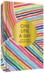 Rainbow One Line a Day A Five-Year Memory Book - Kindah Khalidy Author 