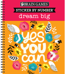 Sticker by Number Dream Big - Publications International Ltd Edi 