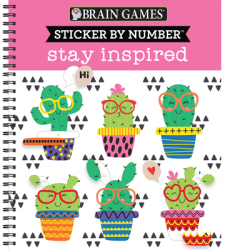 Sticker by Number Stay Inspired - Publications International Ltd Edi 