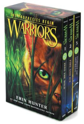 Warriors Box Set Volumes 1 to 3 Into the Wild Fire and Ice Forest of Secrets - Erin Hunter Author 