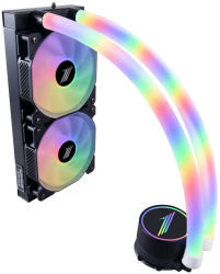 Cooler Procesor 1stPlayer MOTHRA MT 240 INFINITE SPACE ARGB Black compatibil AMD/Intel 