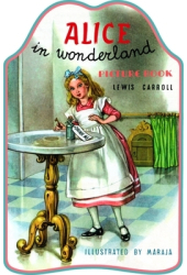 Alice in Wonderland Picture Book - Lewis Carroll Author 