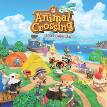 Animal Crossing New Horizons 2024 Wall Calendar - Nintendo Author 