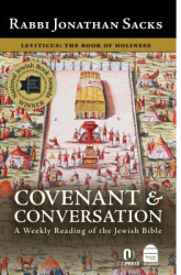 Covenant Conversation Vol III Leviticus the Book of Holiness - Rabbi Jonathan Sacks Author 
