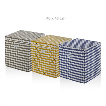Cutie multifunctionala pentru depozitare BabyJem Culoare Indigo 