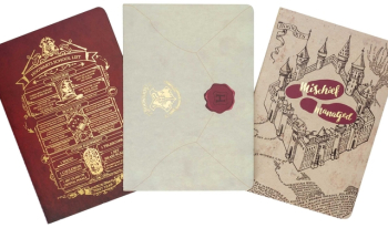 Harry Potter Welcome to Hogwarts Planner Notebook Collection Set of 3 - Insight Editions Author 