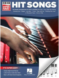 Hit Songs - Super Easy Songbook - Hal Leonard Corp
