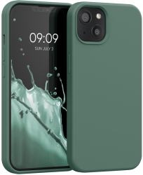 Husa pentru Apple iPhone 13 Silicon Verde 55878.166 kwmobile 