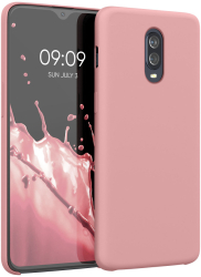 Husa pentru OnePlus 6T Silicon Roz 46316.193 kwmobile 