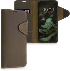 Husa pentru Xiaomi 11T / 11T Pro Piele naturala Maro 56687.05 kalibri 