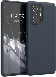 Husa pentru Xiaomi 11T / 11T Pro Silicon Albastru 56245.186 kwmobile 