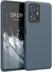 Husa pentru Xiaomi 11T / 11T Pro Silicon Albastru 56245.202 kwmobile 