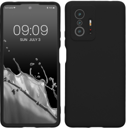 Husa pentru Xiaomi 11T / 11T Pro Silicon Negru 56573.01 kwmobile 