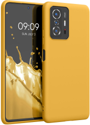 Husa pentru Xiaomi 11T / 11T Pro Silicon Portocaliu 56245.143 kwmobile 