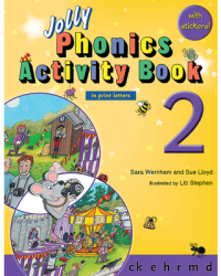 Jolly Phonics Activity Book 2 in Print Letters - Sara Wernham Author 
