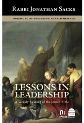 Lessons in Leadership A Weekly Reading of the Jewish Bible - Jonathan Sacks Author 