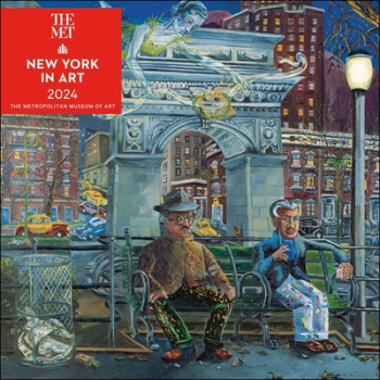 New York in Art 2024 Wall Calendar - The Metropolitan Museum of Art Aut 