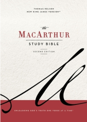 Nkjv MacArthur Study Bible 2nd Edition Cloth Over Board Blue Comfort Print Unleashing God s Trut 