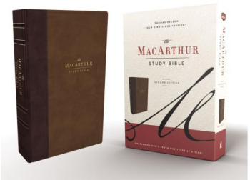 Nkjv MacArthur Study Bible 2nd Edition Leathersoft Brown Comfort Print Unleashing God s Truth On 