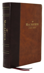 Nkjv MacArthur Study Bible 2nd Edition Leathersoft Brown Indexed Comfort Print Unleashing God s 