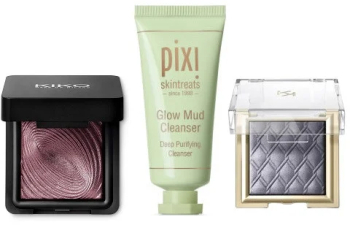 Set 2 farduri de ochi si un demachiant Makeup Glow Mud Holiday Water