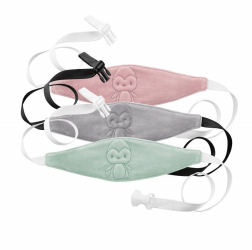 Suport sustinere cap pentru scaun auto BabyJem Strap Culoare Gri 