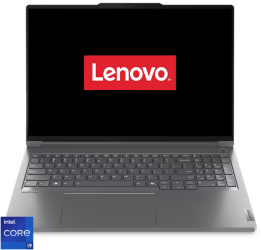 Laptop Lenovo ThinkBook 16p G5 IRX 3.2K IPS 165Hz Intel Core i9 14900HX 32GB DDR5 1TB SSD NVIDIA RTX 4060 8GB No OS Storm Grey