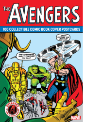 Avengers 100 Collectible Comic Book Cover Postcards - Marvel Entertainment Created by 