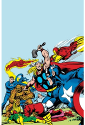 Avengers Kree Skrull War Gallery Edition - Roy Thomas Author 