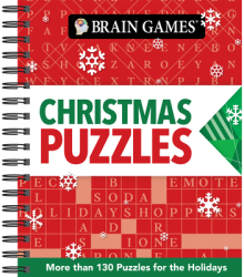 Brain Games - Christmas Puzzles 120 Mixed Puzzles for the Holidays - Publications International Ltd 