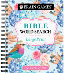 Brain Games - Large Print Bible Word Search The Words of Jesus - Publications International Ltd Aut 