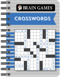 Brain Games Mini - Crosswords Blue - Publications International Ltd Aut 