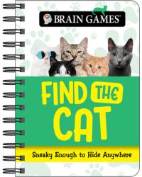 Brain Games Mini - Find the Cat - Publications International Ltd Aut 