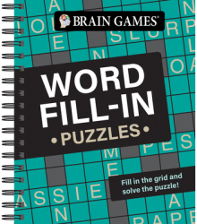Brain Games - Word Fill-In Puzzles - Publications International Ltd Aut 