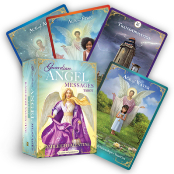 Guardian Angel Messages Tarot A 78-Card Deck and Guidebook - Radleigh Valentine Author 