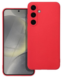 Husa Compatibila cu Samsung Galaxy A55 5G iberry Candy Soft Rosu 