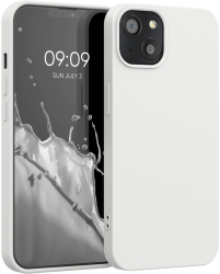 Husa pentru Apple iPhone 13 Silicon Alb 55948.48 kwmobile 