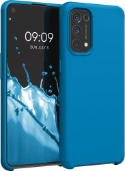 Husa pentru OPPO Find X3 Lite Silicon Albastru 55201.224 kwmobile 