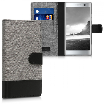 Husa pentru Sony Xperia XA2 Textil Gri 44295.22