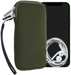 Husa universala pentru telefon XL - 6.8 Neopren Verde 46188.4.80 