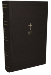 KJV Holy Bible Compact Reference Bible Leathersoft Black with Zipper 43 000 Cross-References Red 