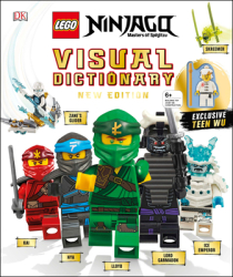 Lego Ninjago Visual Dictionary New Edition With Exclusive Minifigure With Toy - DK Author 