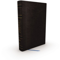 Niv Chronological Study Bible Leathersoft Black Comfort Print Holy Bible New International Versi 
