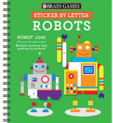 Sticker Puzzles Robots - Publications International Ltd Edi 